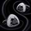 Designer Onyx Cufflinks for Evening Wear from Gentlemansguru.com