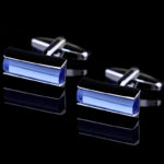 Crystal Sky Blue Cufflinks