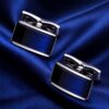 Royal Blue Cufflinks for Groomsmen from Gentlemansguru.com
