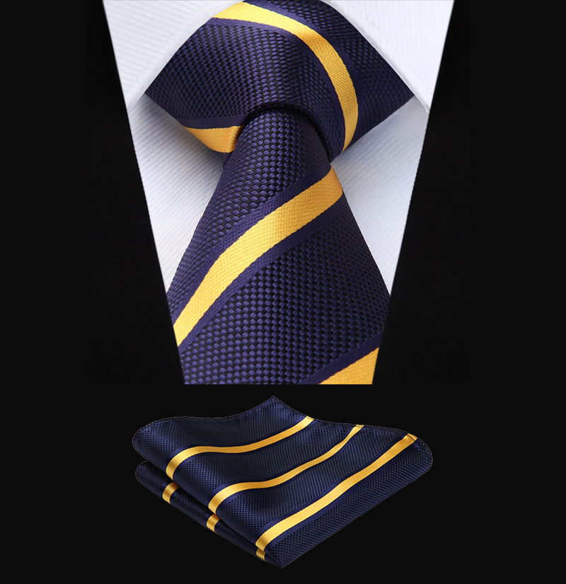 Navy-Blue-and-Gold-Tie-Set-from-Gentlemansguru.ccom