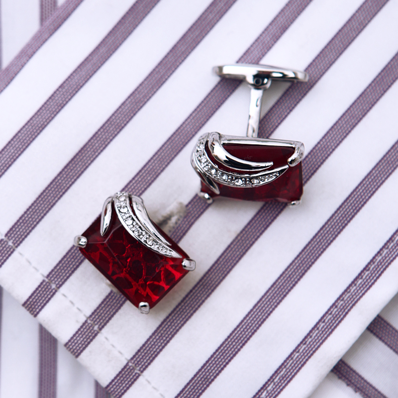 Gemstone Cufflinks UniqueStyle Free Shipping Gentleman's Guru