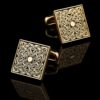 Vintage Gold Cufflinks from Gentlemansguru.com