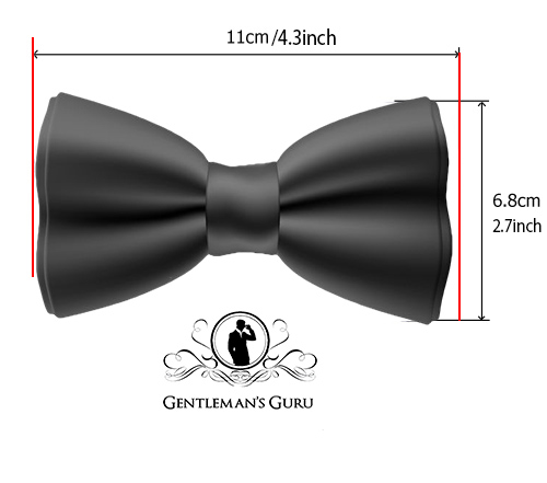 Black And Gray Plaid Bow Tie Set - FREE Shipping - Gentleman's Guru