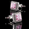 Blush-Pink-Cufflinks-With-Crystal-from-Gentlemansguru.com