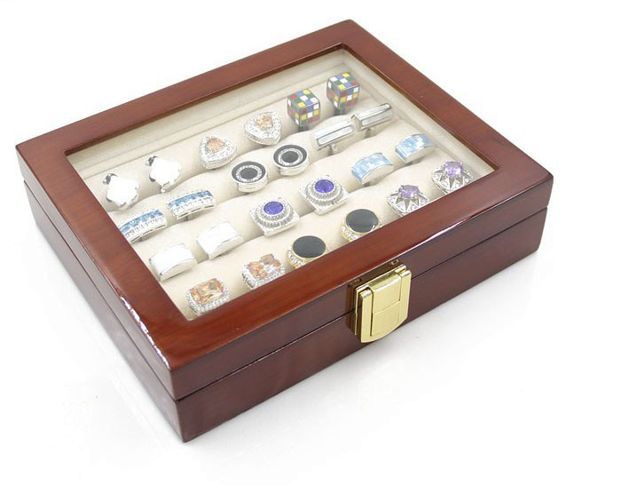 cufflink and tie clip storage box