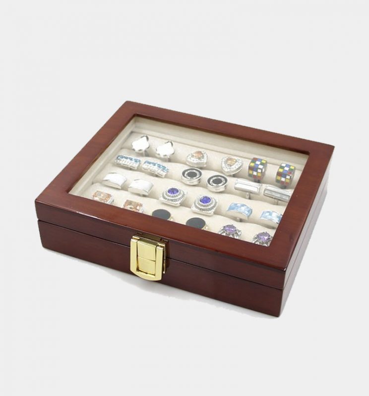 cufflink and tie clip storage box