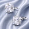 Crystal Cubic Zirconia Cufflinks - Image 5