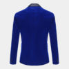Royal Blue Velvet Tuxedo Jacket
