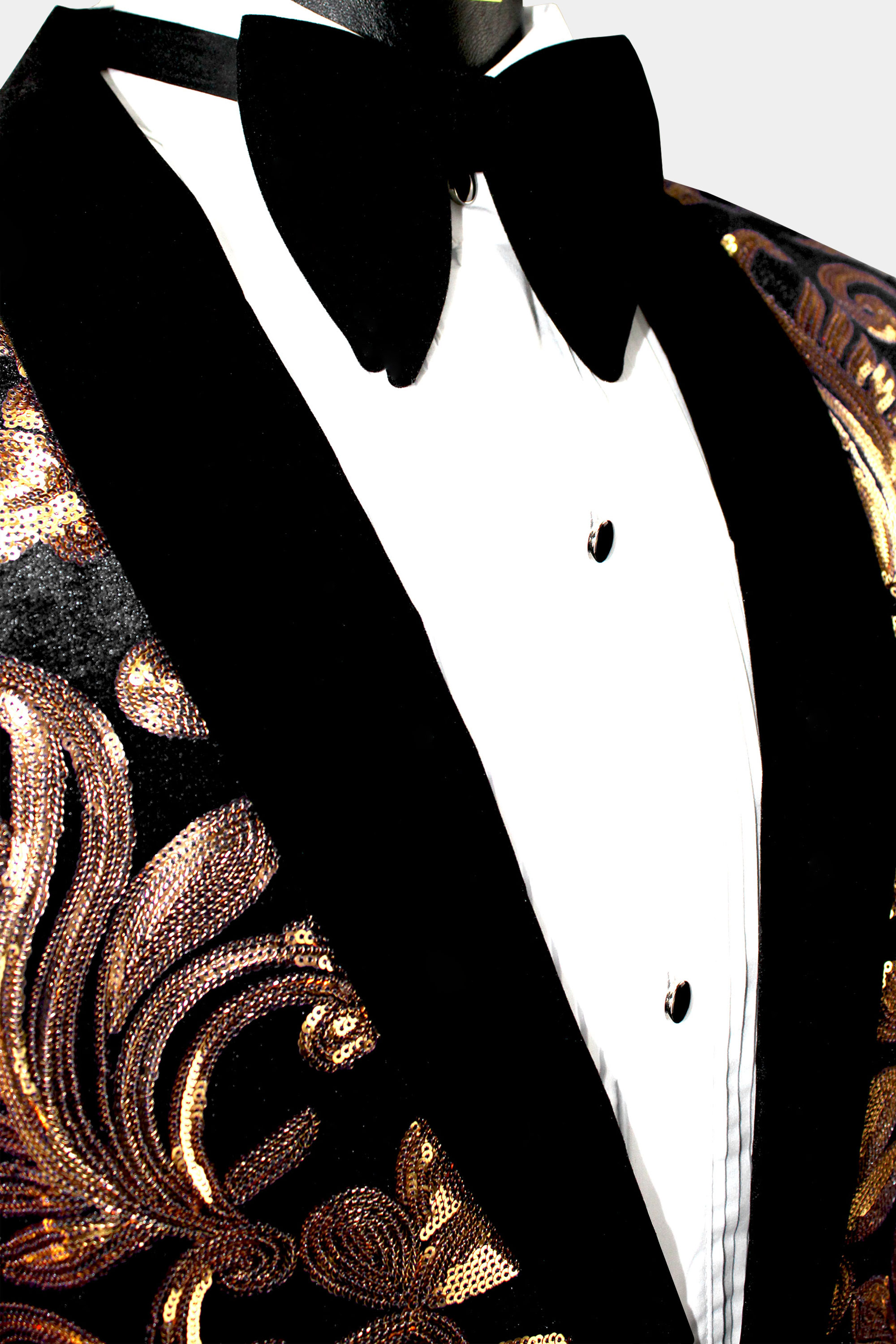 Black And Gold Tuxedo Jacket Gentleman's Guru | atelier-yuwa.ciao.jp