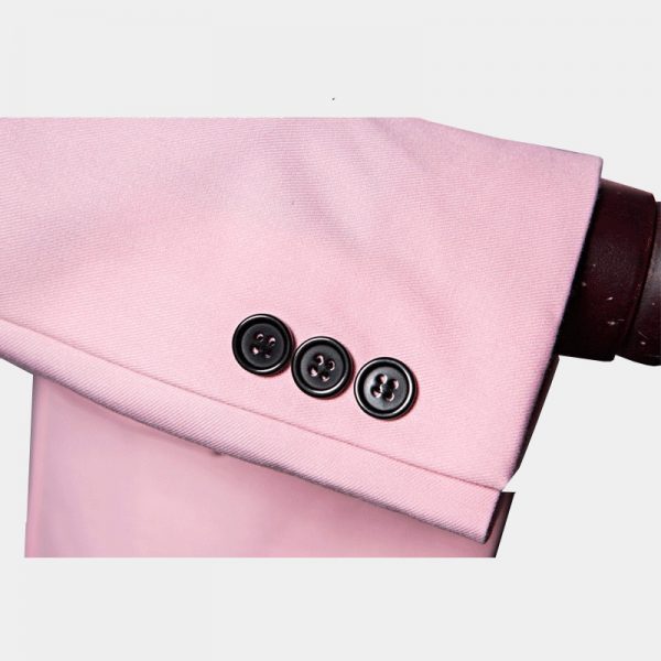 Men's Light Pink Suit Jacket Blazer Jacket Gentleman's Guru
