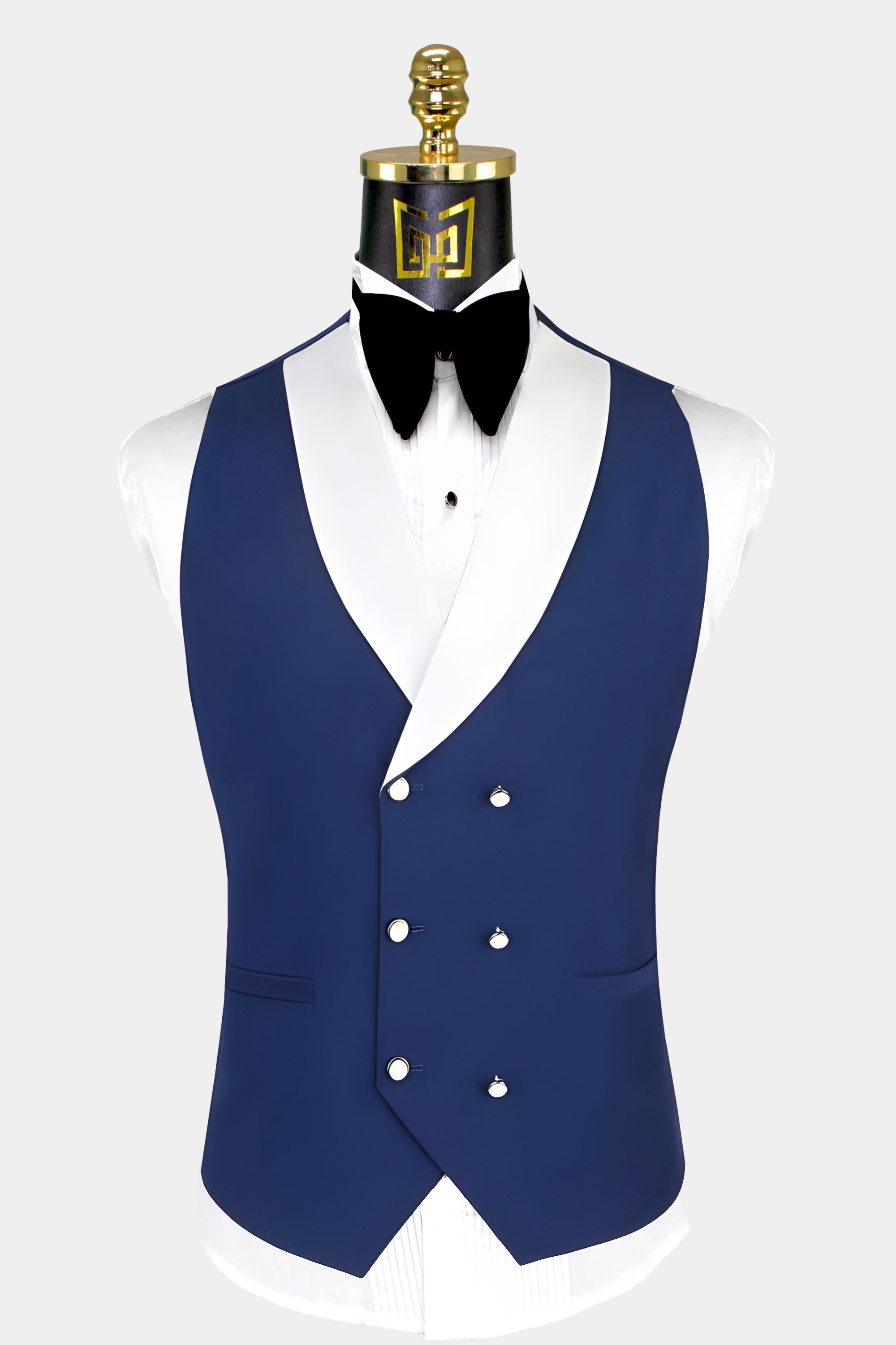 Mens-Navy-Blue-and-White-Tuxedo-Vest-from-Gentlemansguru.com