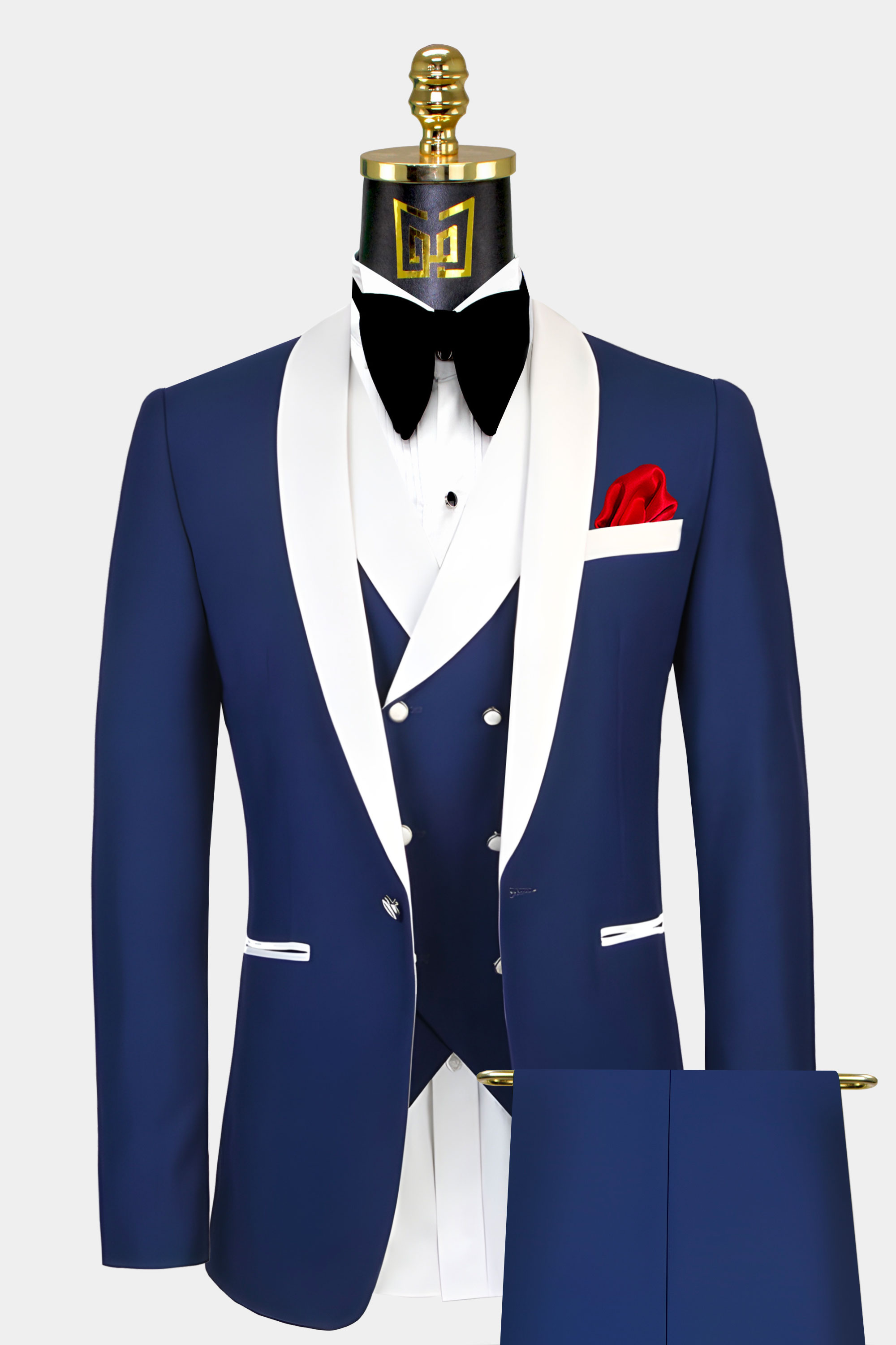 Navy-Blue-and-White-Tuxedo-Groom-Wedding-Prom-Suit-from-Gentlemansguru.com