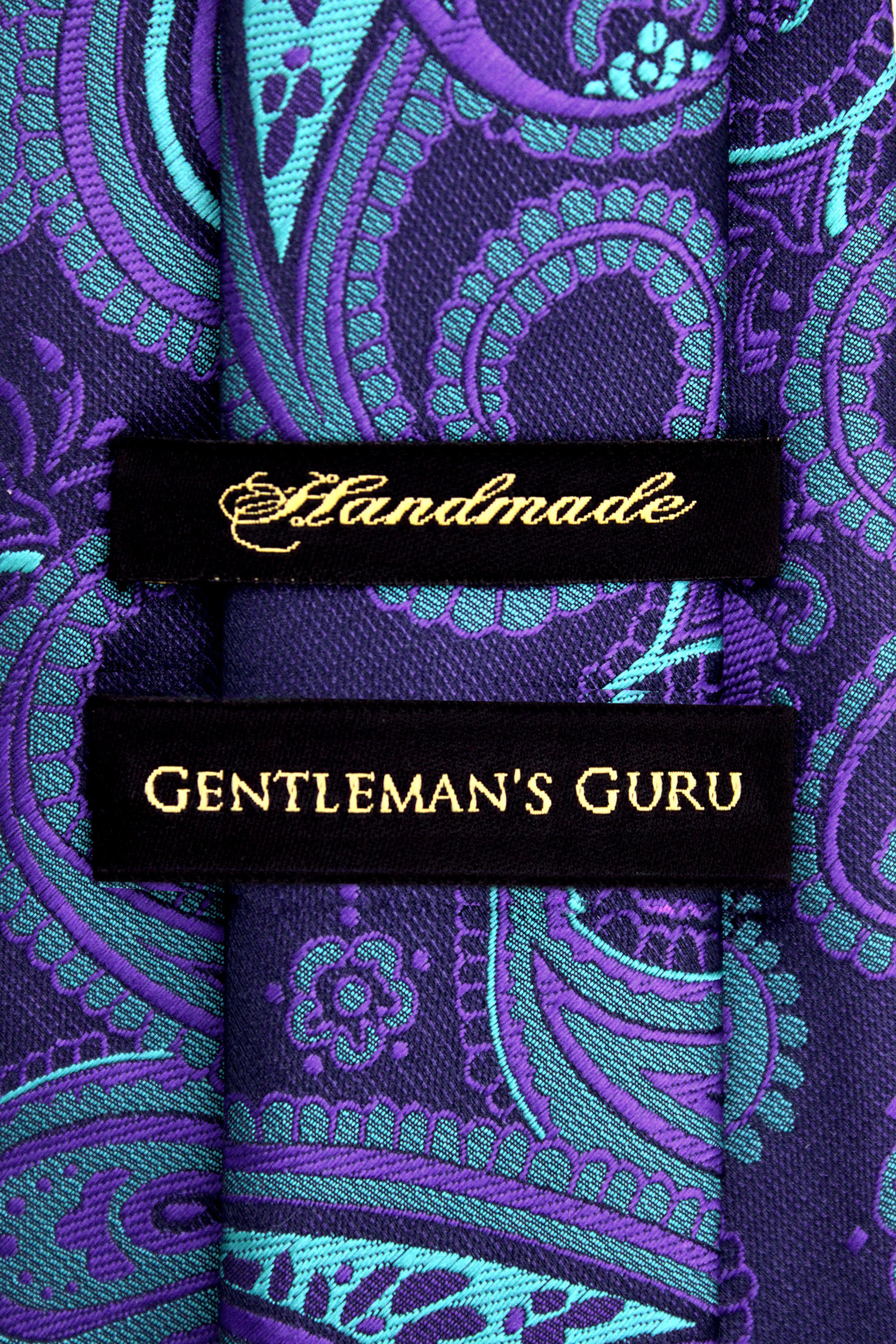 Putple-Turquoise-Paisley-Necktie-from-Gentlemansguru.com