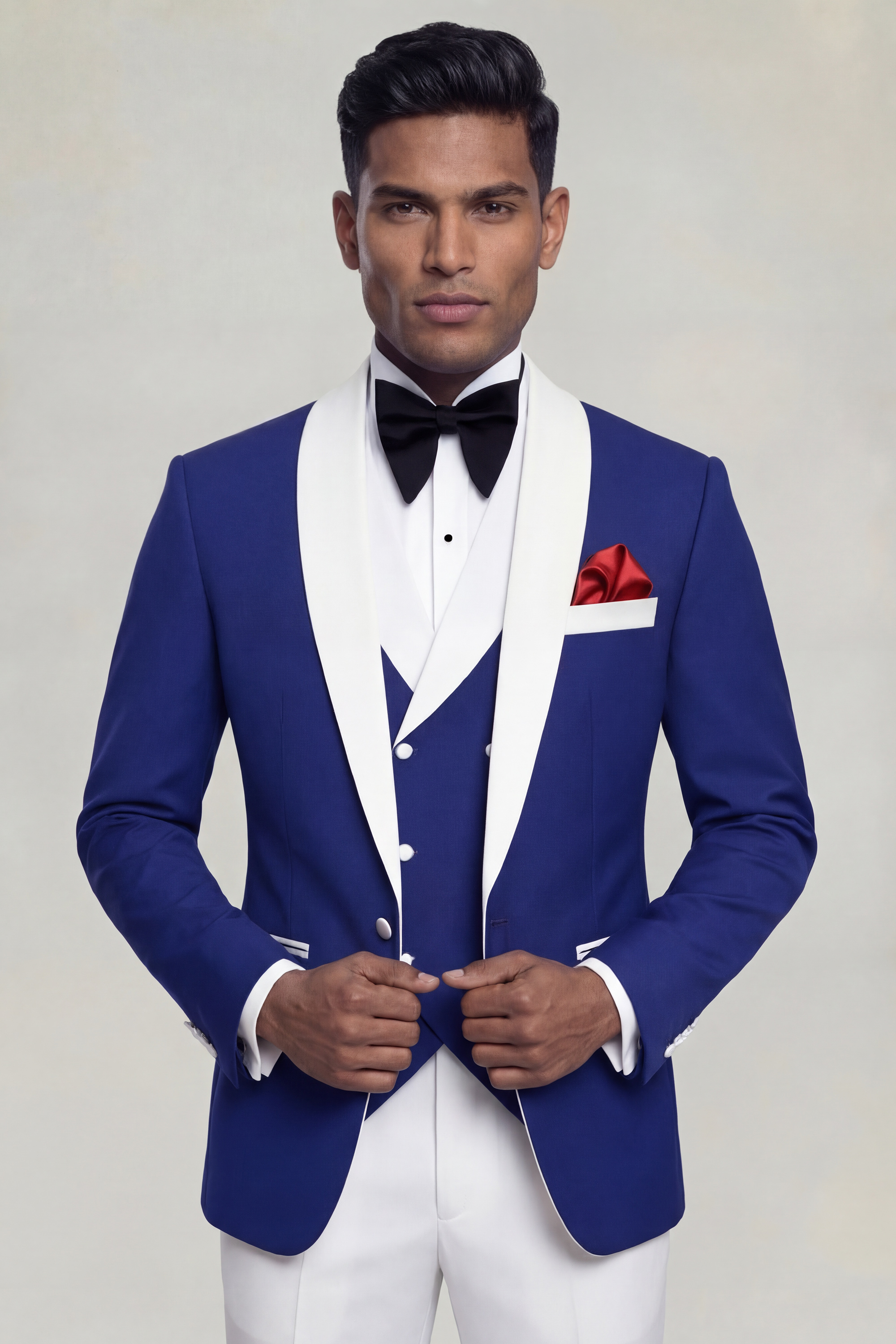 White-and-Navy-Blue-Tuxedo-Groom-Wedding-Tuxedo-Outfit-Hoco-Suit-from-Gentlemansguru.com