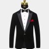 Peak-Lapel-Black-Velvet-Tuxedo-Jacket-Prom-Blazer-Dinner-Jacket-from-Gentlemansguru.com