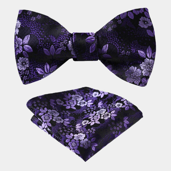 Purple Velvet Bow Tie + FREE Shipping Gentleman's Guru