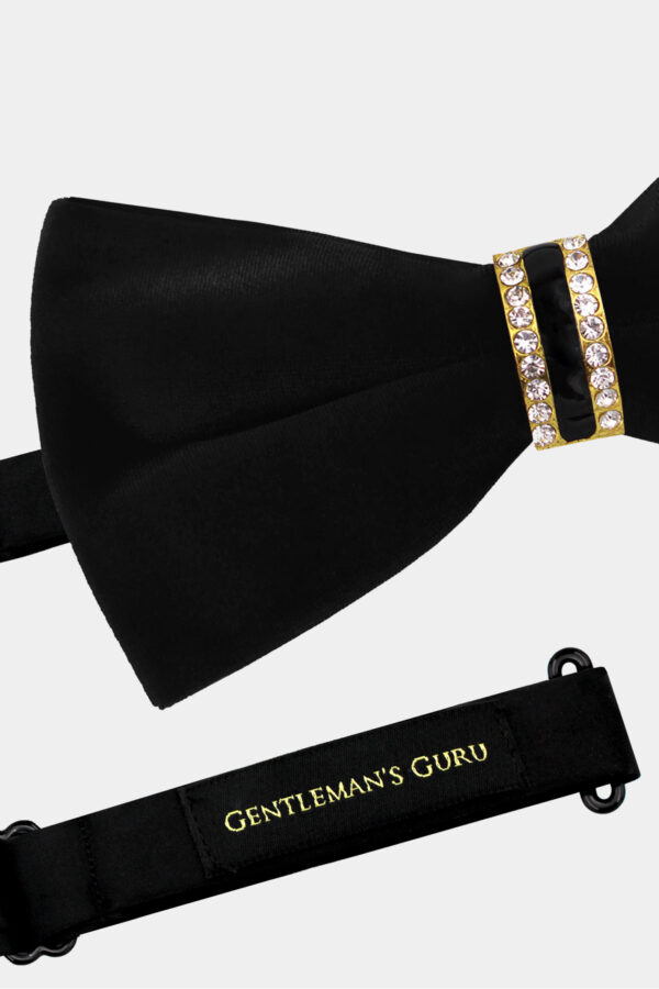 Crystal-Black-Velvet-Bow-Tie-from-Gentlemansguru.com