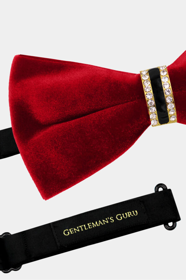 Crystal-Red-Velvet-Bow-Tie-from-Gentlemansguru.com