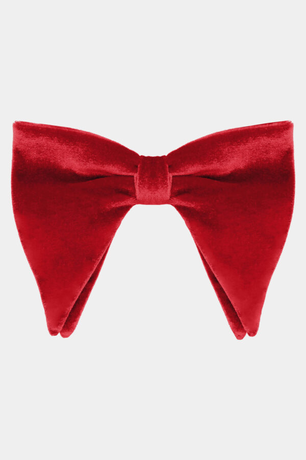Mens-Oversized-Red-Bow-Tie-Groom-Wedding-Tuxedo-Butterfy-BowTie-from-Gentlemansguru.com