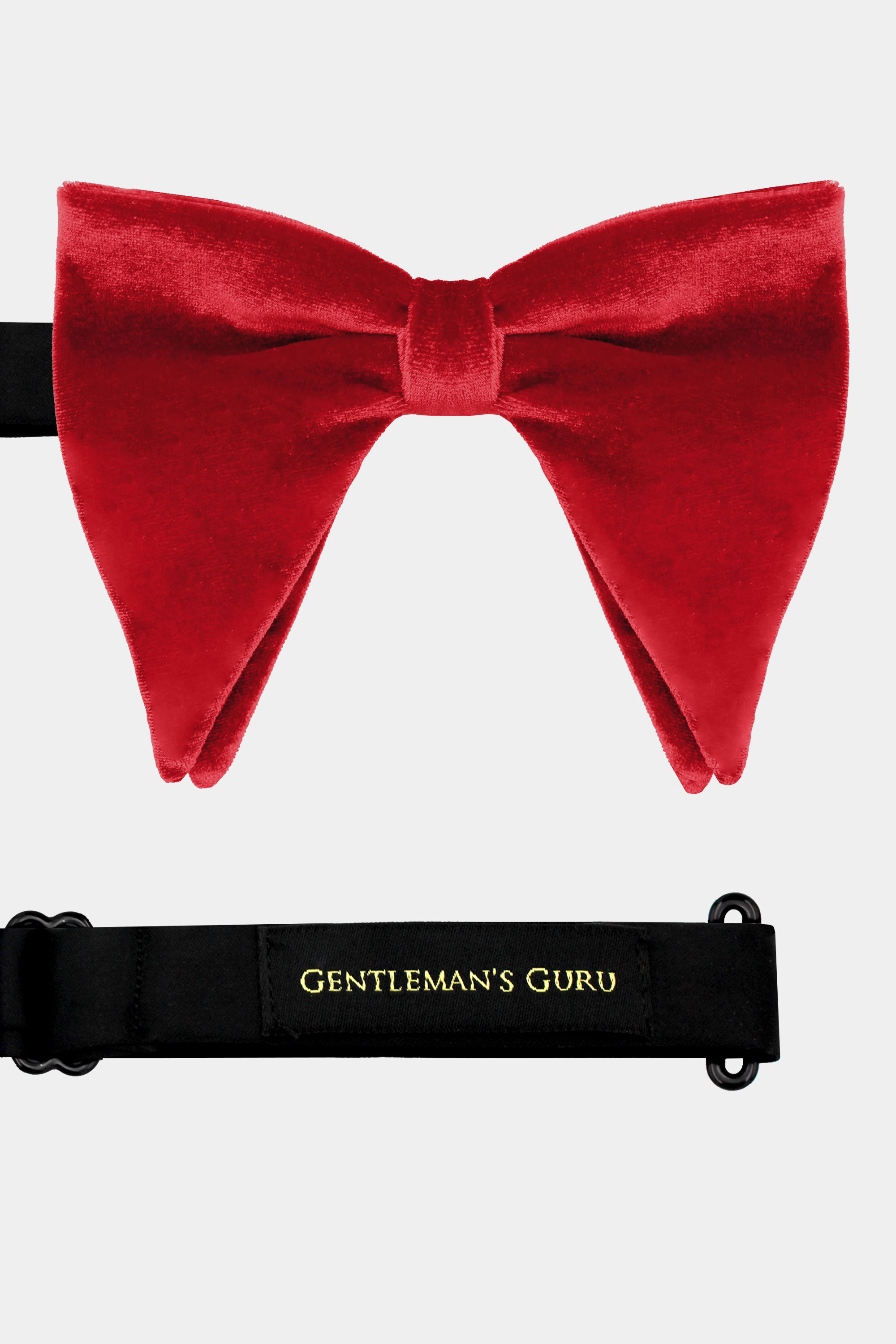 Oversized Red Bow Tie