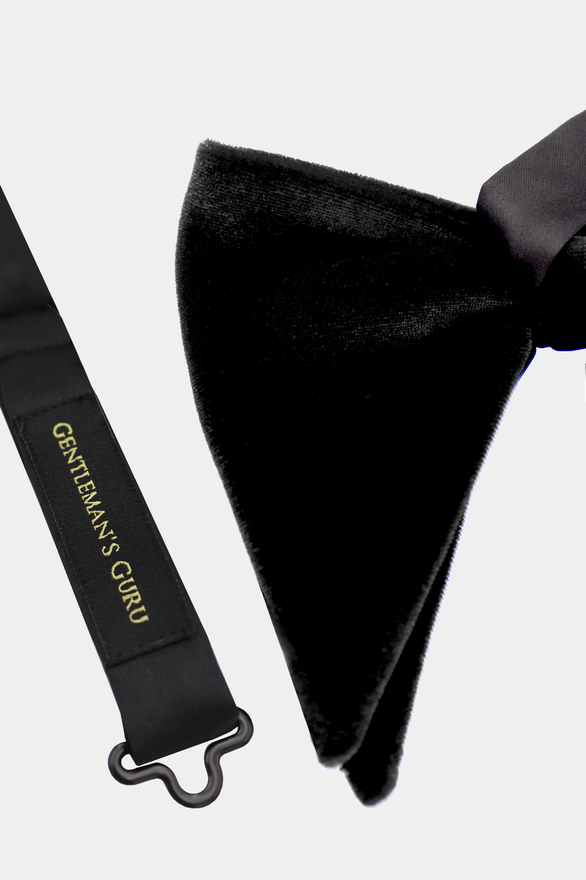Velvet-Black-Bow-Tie-from-Gentlemansguru.com.