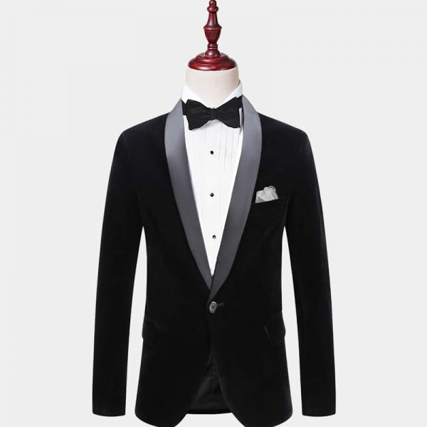 Black And Gold Plaid Tuxedo Jacket - Gentleman's Guru™