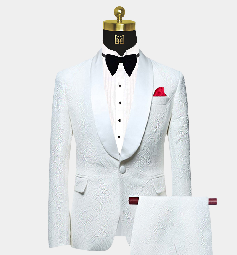 Floral-All-White-Tuxedo-Wedding-Prom-Suit-from-Gentlemansguru.com