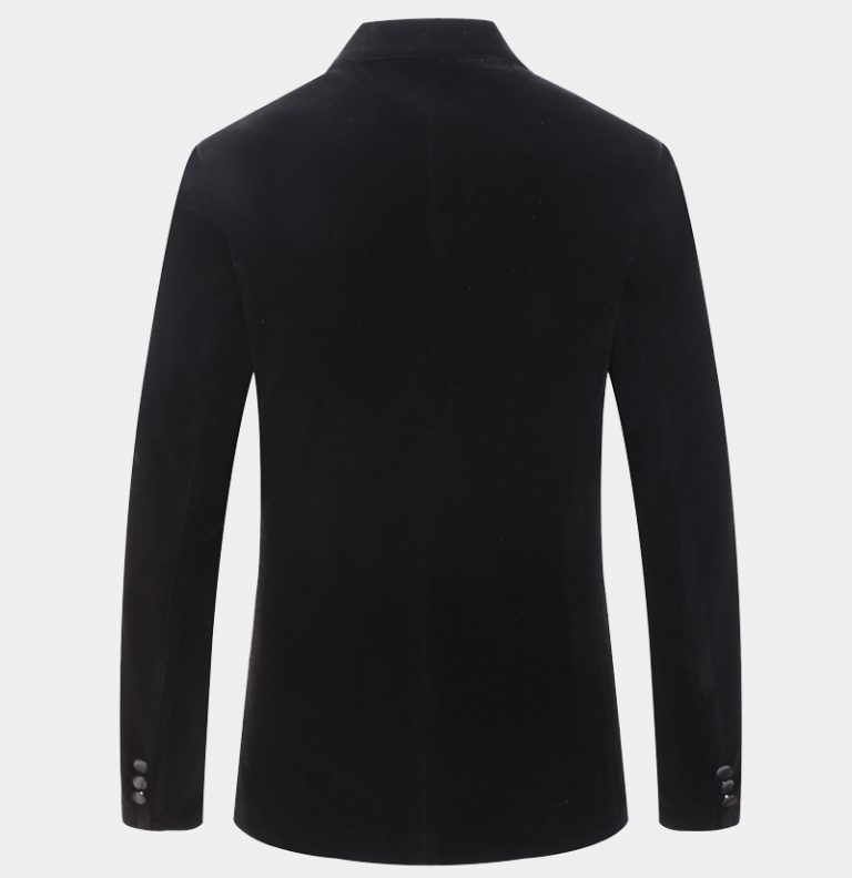 Mens Black Velvet Dinner Jacket from Gentlemansguru.com