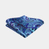 Blue Paisley Pocket Square from Gentlemansguru.com