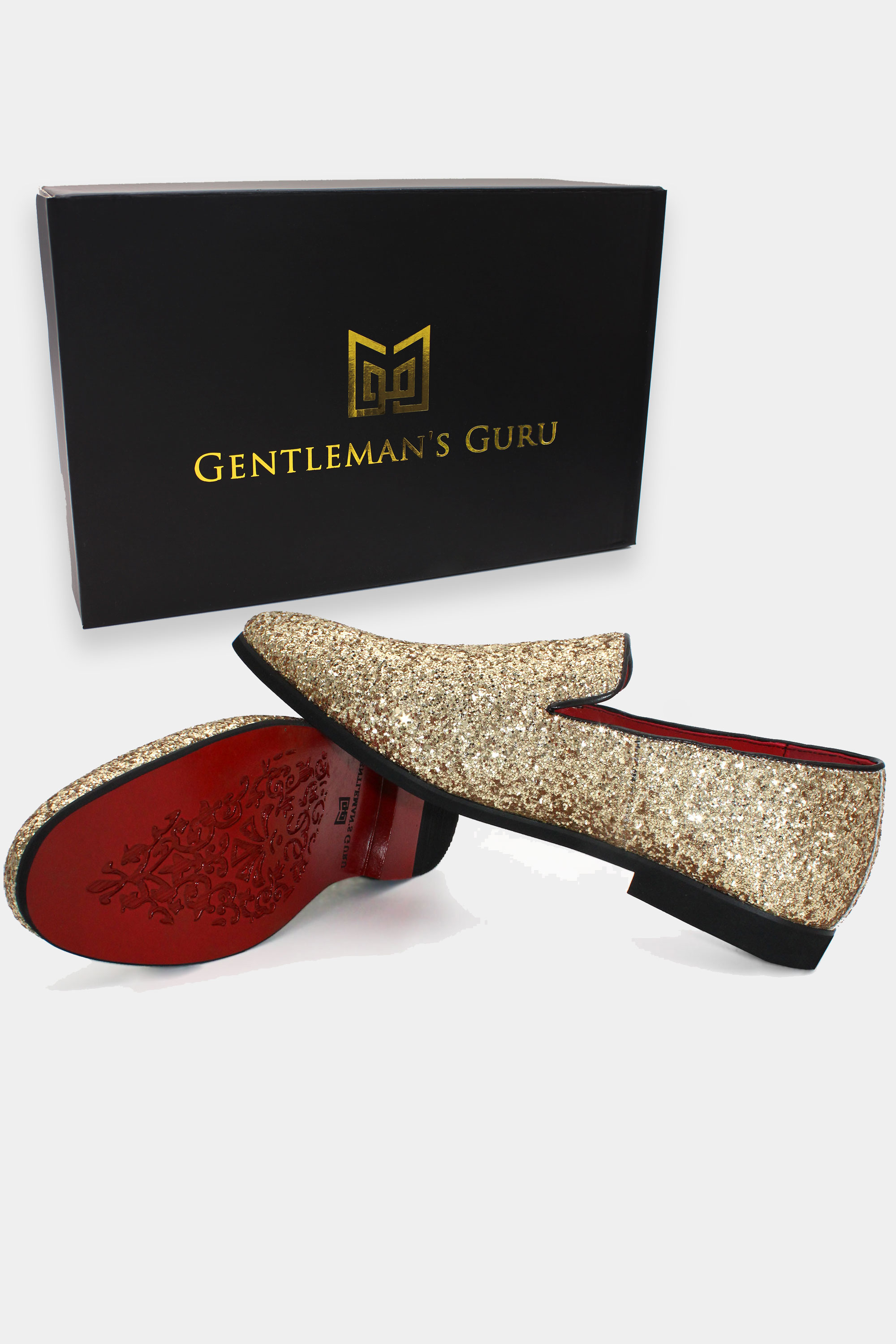 Luxury-Designer-Gold-Sparkly-Loafers-from-Gentlemansguru.com