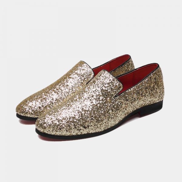 mens gold shoes for sale