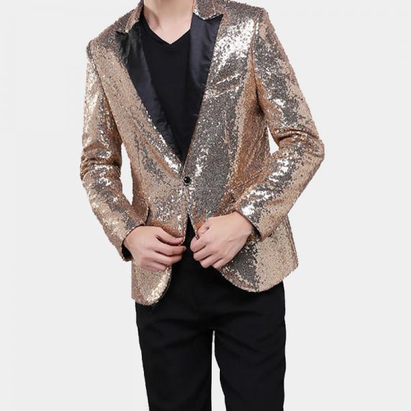 sequin tuxedo pants