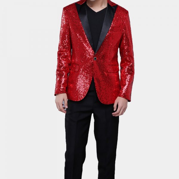 sequin tuxedo pants