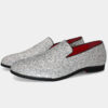 Mens-Silver-Glitter-Shoes-Loafer-Groom-Wedding-Shoes-from-Gentlemansguru.com