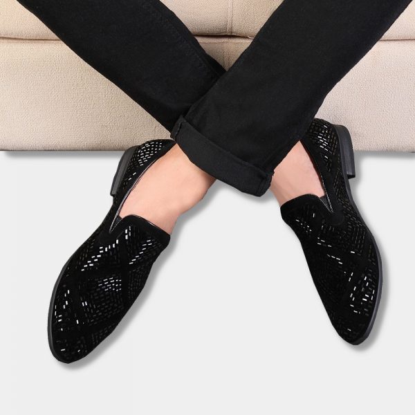 Men's Rhinestone Loafers + FREE Shipping Gentleman's Guru