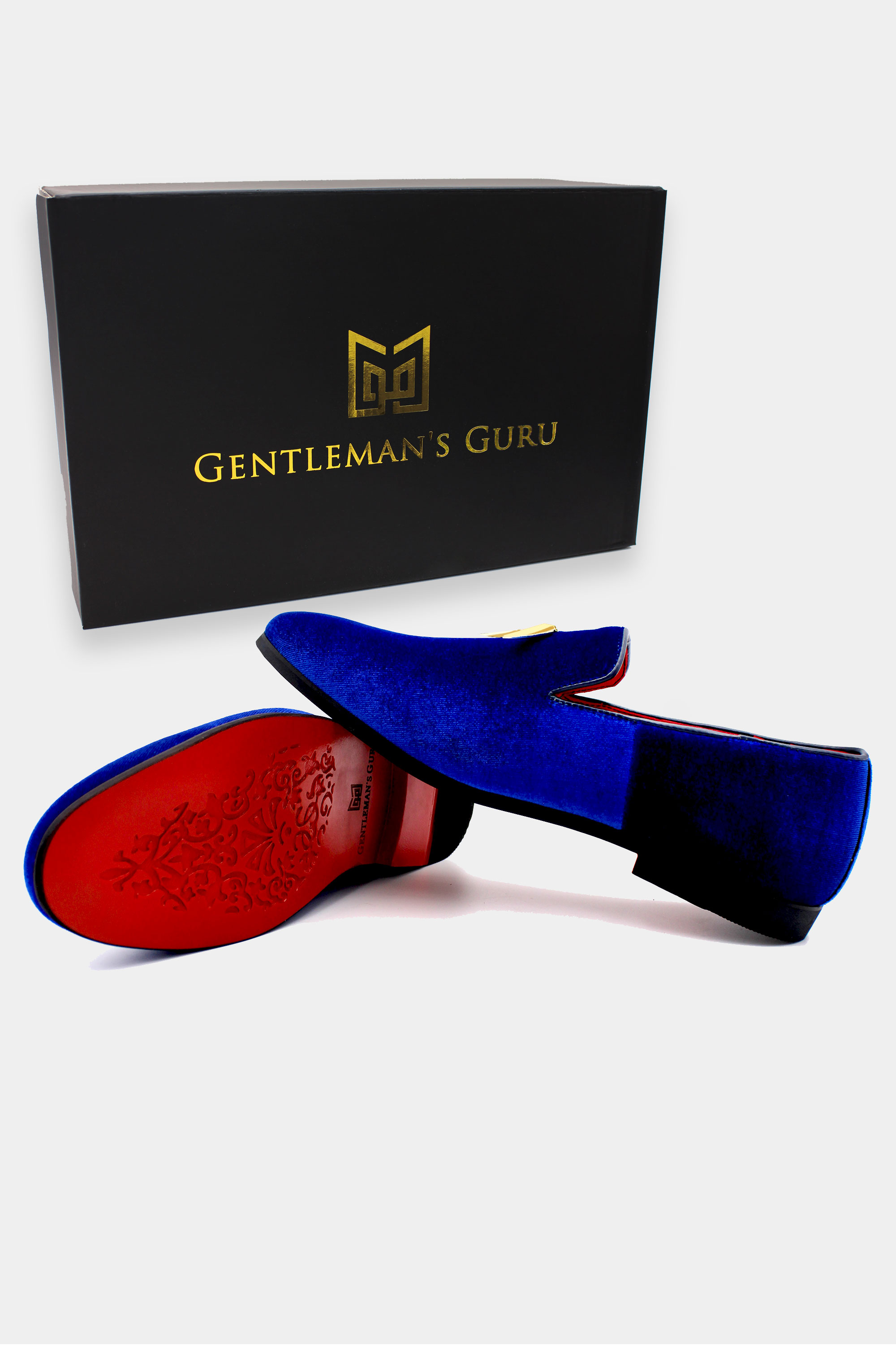 Royal-Blue-Velvet-Suede-Shoes-Loafers-For-Men-from-Gentlemansguru.com