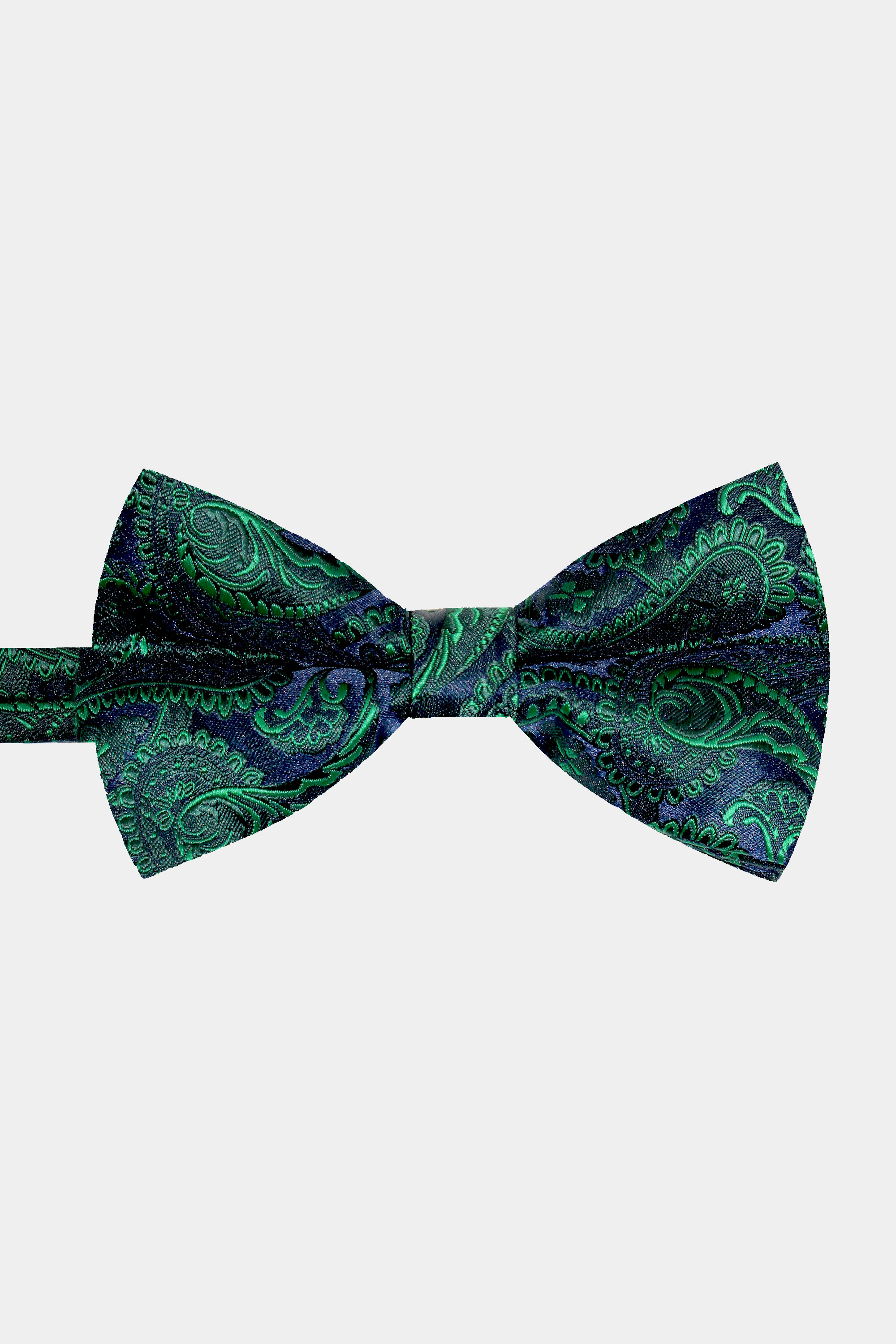 Emerald-Green-Paisley-Bow-Tie-from-Gentlemansguru.com