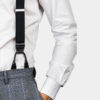 Mens Black Button On Suspenders Braces from Gentlemansguru.com