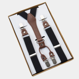 Classic Black Suspenders