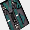 Mens-Emerald-Green-Bow-Tie-and-Suspenders-Set-Wedding-Groomsmen-from-Gentlemansguru.com_