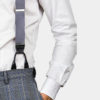 Mens Gray Button On Suspenders Braces from Gentlemansguru.com