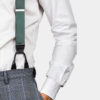Mens Hunter Green Button On Suspenders Braces from Gentlemansguru.com