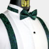Sage-Green-Bow-Tie-and-Suspenders-Groomsmen-Wedding-from-Gentlemansguru.com