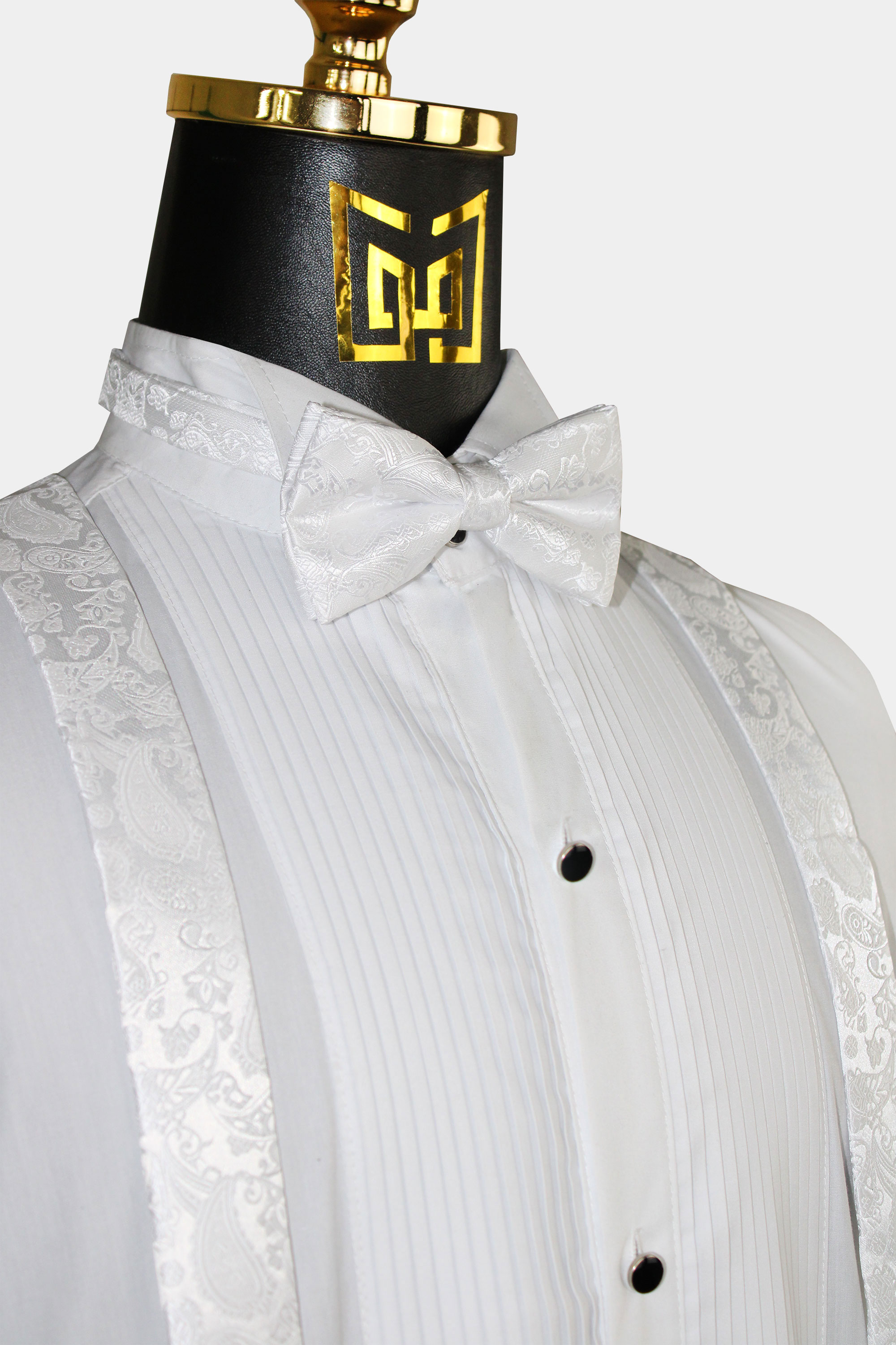 White-Suspenders-and-Bow-Tie-Set-Wedding-Groomsmen-Prom-from-Gentlemansguru.com
