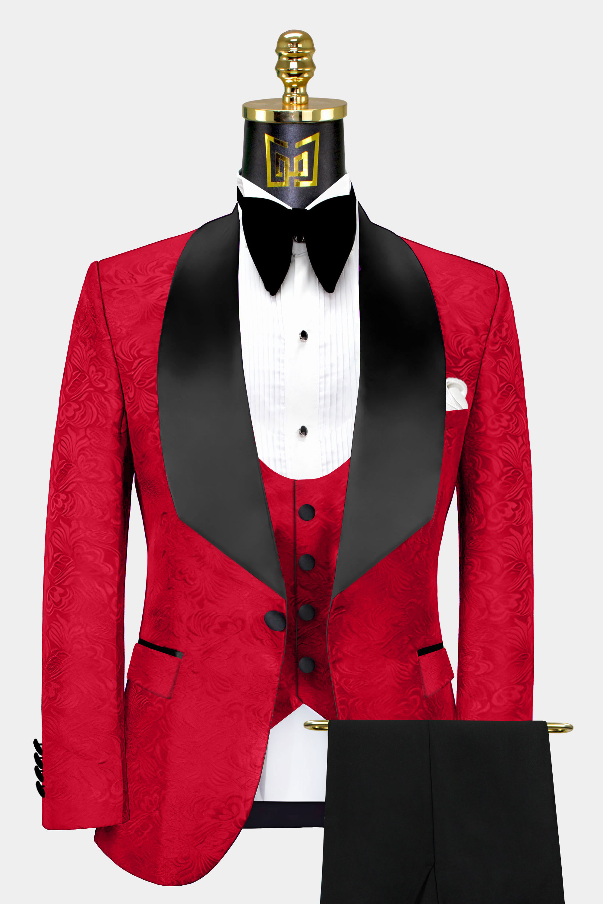 Red And Black Suit Combination | rededuct.com