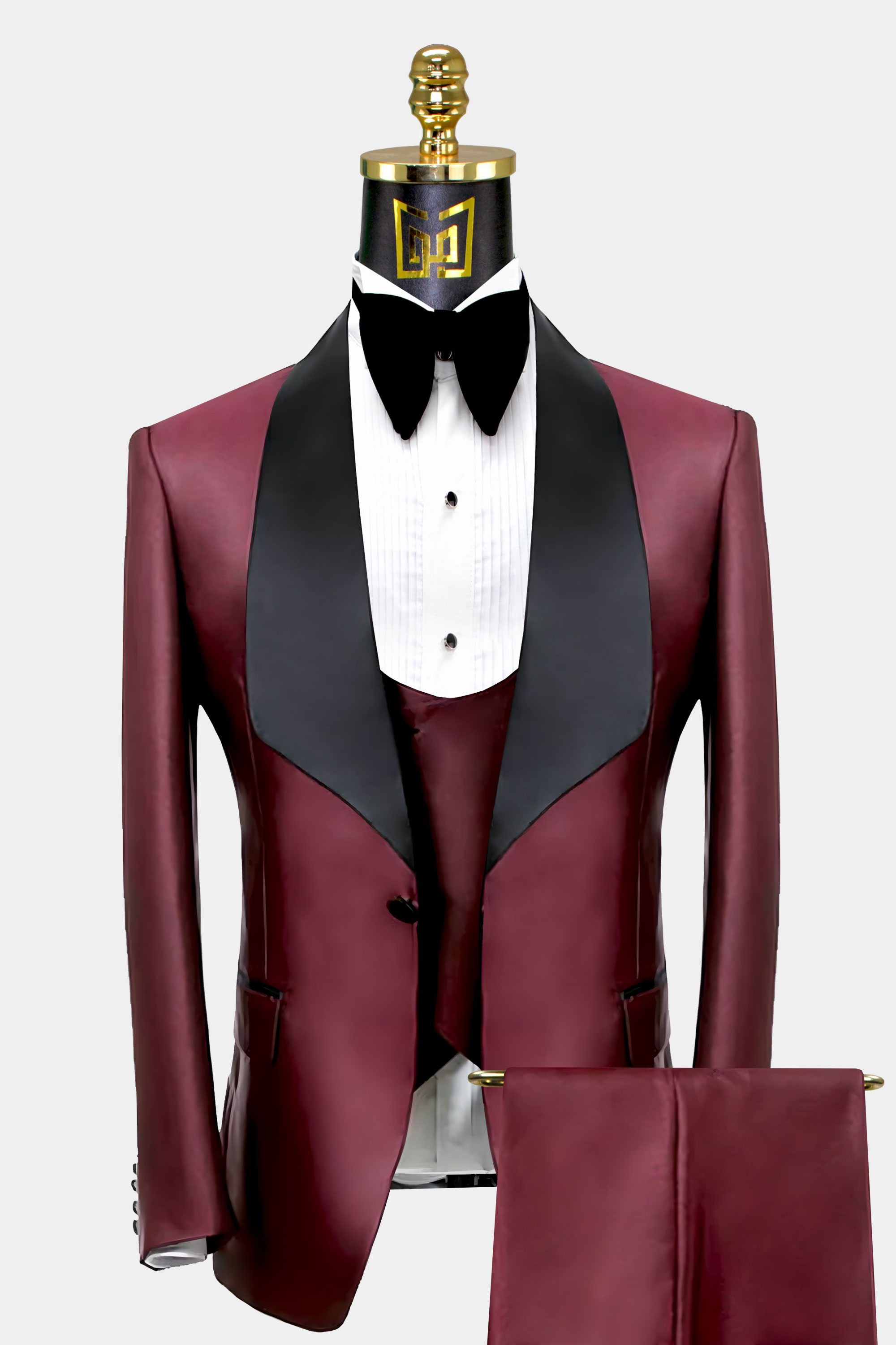 Mens-Burgundy-and-Black-Tuxedo-Groom-Wedding-Prom-Suit-from-Gentlemansguru.com