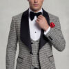 Mens-Classic-Black-Tie-Formal-Wear-Houndstooth-Tuxedo-Suit-from-Gentlemansguru.com