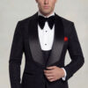 Mens-Floral-All-Black-Tuxedo-Groom-Wedding-Suit-from-Gentlemansguru.com