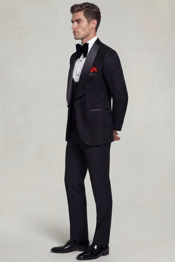 Mens-Luxury-Wedding-Black-Tuxedo-Suit-Homecoming-Attire-from-Gentlemansguru.com