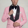 Mens-Pink-and-Black-Tuxedo-Groom-Wedding-Suit-For-Prom-from-Gentlemansguru.com
